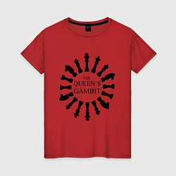 Женская футболка Ход королевы