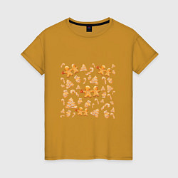 Женская футболка Имбирные пряники