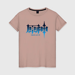 Женская футболка Genshin Impact