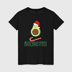 Женская футболка AVOCHRISTMAS