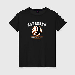 Женская футболка Karasuno volleyball