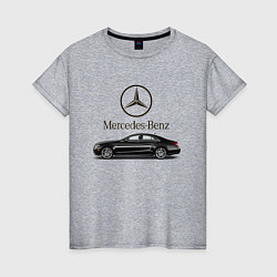 Женская футболка Mersedes-Benz