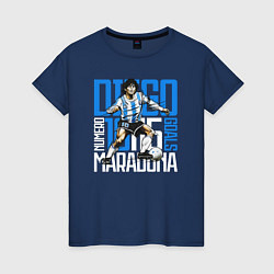 Женская футболка 10 Diego Maradona