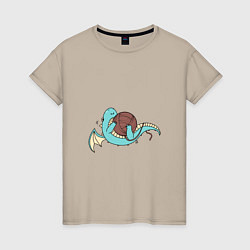 Женская футболка Маленький дракончик