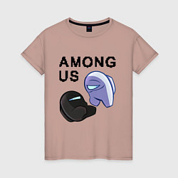 Женская футболка AMONG US - Кто Импостор?