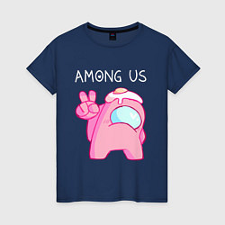 Женская футболка AMONG US - МИЛОТА
