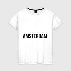 Женская футболка Amsterdam
