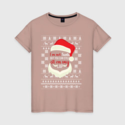 Женская футболка Im not Santa