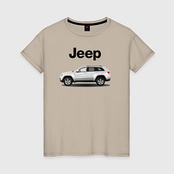 Женская футболка Jeep