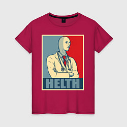 Женская футболка Helth