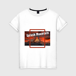 Женская футболка Splash Mountain