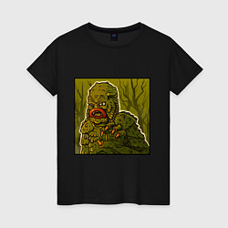 Женская футболка Swamp monster