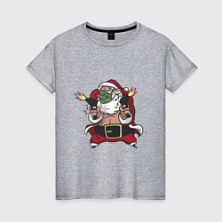 Женская футболка Bad Santa