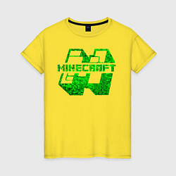 Женская футболка Minecraft