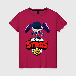 Женская футболка Brawl Stars Эдгар