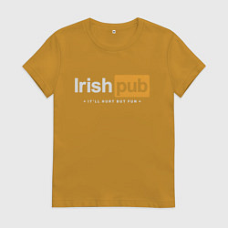Женская футболка Irish Pub