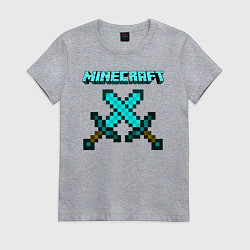 Женская футболка Minecraft