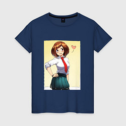 Женская футболка Ochako Uraraka