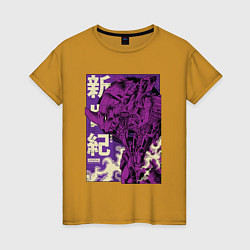 Женская футболка Evangelion Eva-01