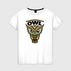 Женская футболка Owl