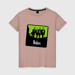 Женская футболка Ливерпульская четверка Beatles