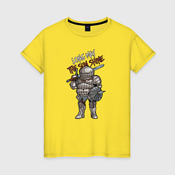 Женская футболка Dark Souls - Siegward
