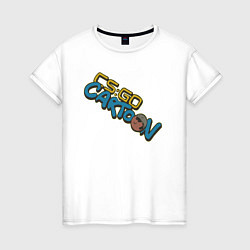Женская футболка CS:GO Cartoon