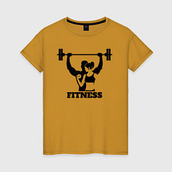 Женская футболка Fitness