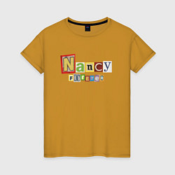 Женская футболка Нэнси