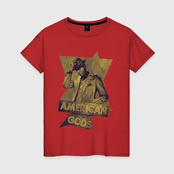 Женская футболка Ананси Американские Боги