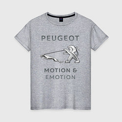 Женская футболка Пежо Ягуар Emotion