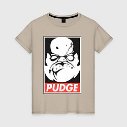 Женская футболка Pudge Dota Пудж
