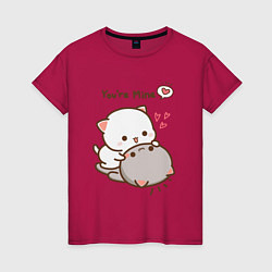 Женская футболка Влюблённые котята