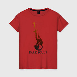 Женская футболка Dark Souls - Bonfire