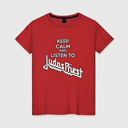 Женская футболка Judas Priest Keep Calm