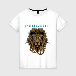 Женская футболка Peugeot Пежо спина Z