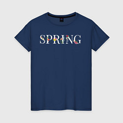Женская футболка Весна