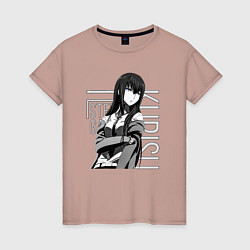 Женская футболка Kurisu Makise