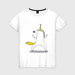 Женская футболка Dancing Unicorn