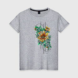 Женская футболка Sunflower