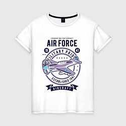 Женская футболка Легендарный военный самолет