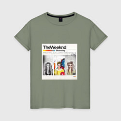 Женская футболка Thursday The Weeknd