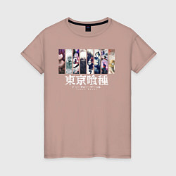 Женская футболка Токийский гуль эпизоды
