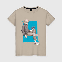 Женская футболка Современный Альбедо