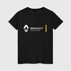 Женская футболка Renault Passion for life