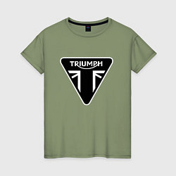 Женская футболка Triumph Мото Лого Z