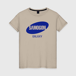 Женская футболка Samogon galaxy