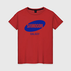 Женская футболка Samogon galaxy