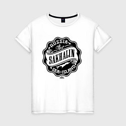 Женская футболка Sakhalin Russia