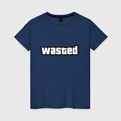 Женская футболка WASTED